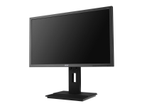 Acer B246HYLAymdpr - LED-skjerm - 23.8 - 1920 x 1080 Full HD (1080p) - IPS - 250 cd/m² - 1000:1 - 6 ms - DVI, VGA, DisplayPort - høyttalere - mørk grå