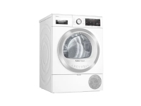Bosch Serie 8 WTX87KH0BY, Frittstående, Frontmatet, Varme pumpe, Hvit, Rotasjon, Berøringskontroll, Riktig/Høyre