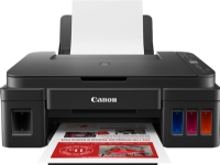 Canon PIXMA G3411 - Multifunksjonsskriver - farge - ink-jet - påfyllbar - 216 x 297 mm (original) - A4/Legal (medie) - opp til 8.8 ipm (trykking) - 100 ark - USB 2.0, Wi-Fi(n)