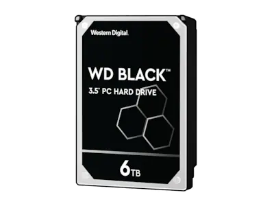 WD Desktop Black 3.5" HDD 6TB