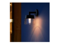 Philips Hue White Color Ambiance Outdoor Attract Vegglampe - Svart