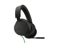 Microsoft Xbox Stereo Headset - Hodesett - full størrelse - kablet - 3,5 mm jakk - svart
