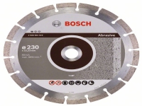 Bosch Accessories 2608602619 Diamantskæreskive Standard for Abrasive 230 x 22,23 x 2,3 x 10 mm Diameter 230 mm Diameter indv. 22.23 mm 1 stk