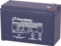 PowerWalker PWB12-9, Forseglet blysyre (VRLA), 12 V, 9 Ah, 127,5 A, 65 mm, 99 mm