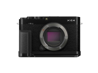 Fujifilm X E4, 26,1 MP, 9600 x 2160 piksler, X-Trans CMOS 4, 4K Ultra HD, Berøringsskjerm, Sort