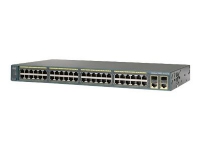 Cisco Catalyst 2960-Plus 48TC-S - Switch - Styrt - 48 x 10/100 + 2 x kombo-Gigabit SFP - rackmonterbar