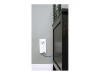 D-Link PowerLine AV2 2000 HD Gigabit Starter Kit DHP-701AV - Strømlinjeadaptersett - GigE, HomePlug AV (HPAV), HomePlug AV (HPAV) 2.0 - veggpluggbar (en pakke 2)