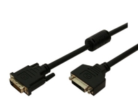 LogiLink DVI-D 10m, 10 m, DVI-D, DVI-D, Hankjønn, Hunkjønn, Svart