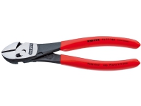 Knipex TwinForce, Avbitertang, Kromvanadiumstål, Plastikk, Rød, 18 cm, 255 g