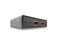 Lindy 38414, DisplayPort, Sort, Plast, 60 Hz, 3840 x 2160, 21,6 Gbit/s