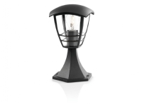 Philips myGarden Søyle/stolpe, Utendørs sokkel/stang-belysning, Sort, Aluminium, IP44, Hage, Terrasse, I