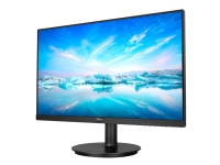 Philips V-line 242V8LA - LED-skjerm - 24 (23.8 synlig) - 1920 x 1080 Full HD (1080p) @ 75 Hz - VA - 250 cd/m² - 3000:1 - 4 ms - HDMI, VGA, DisplayPort - høyttalere - teksturert svart
