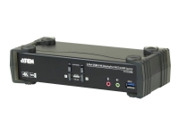 ATEN CS1922M - KVM / lyd / USB-svitsj - 2 x KVM/lyd/USB - 1 lokalbruker - stasjonær