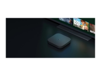 Xiaomi Mi Box S - Digital multimediemottaker - 8 GB - svart