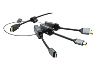 ProXtend - Adapterring - HDMI --> / Mini-DP / Displayport - USB Type-C - Sorter
