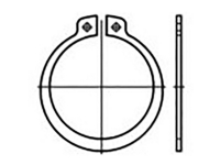 TOOLCRAFT TO-6855027 Sikringsringe DIN 471 Fjederstål 500 stk