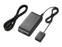 Sony AC-PW20 - Strømadapter - for Cyber-shot DSC-HX90, RX10 a3500 a6000 a6100 a6300 a6400 a6500 a7 II a7R II a7s II