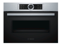 Bosch Serie | 8 CFA634GS1 - Mikrobølgeovn - innebygd - 36 liter - 900 W - inox