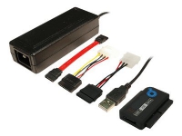LogiLink AU0006D, Sort, SATA, 195 mm, 140 mm, 68 mm, 520 g