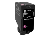 Lexmark - Høy ytelse - magenta - original - tonerpatron LCCP, LRP - for Lexmark CS725de, CS725dte