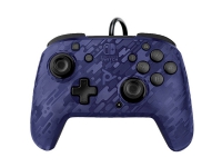 PDP Faceoff Deluxe+ Audio Wired Controller - Håndkonsoll - kablet - blå camo - for Nintendo Switch