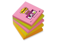 Post-it® super sticky notes cape town-farver, 5 blokke, 76 mm x 76 mm