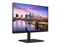 Samsung F24T450GYU - T45F Series - LED-skjerm - 24 - 1920 x 1200 WUXGA @ 75 Hz - IPS - 250 cd/m² - 1000:1 - 5 ms - HDMI, DVI, DisplayPort - høyttalere - svart