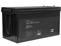 UPS Green Cell Lithium Iron Phosphate LiFePO4 Green Cell Battery 12V 12.8V 200Ah for Solar Panels, RVs and Boats