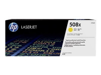 HP 508X - Høy ytelse - gul - original - LaserJet - tonerpatron (CF362X) - for Color LaserJet Enterprise MFP M577 LaserJet Enterprise Flow MFP M577