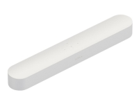 Sonos Beam - Smart Soundbar - Ethernet / Wi-Fi / HDMI - Airplay 2 - Stemmestyring - Hvid