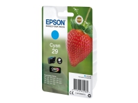 Epson 29 - 3.2 ml - cyan - original - blister - blekkpatron - for Expression Home XP-245, 247, 255, 257, 332, 342, 345, 352, 355, 435, 442, 445, 452, 455