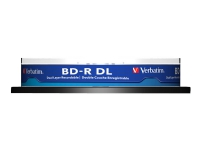 Verbatim - 10 x BD-R DL - 50 GB 6x - spindel