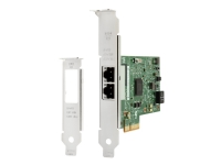 Intel I350-T2 - Nettverksadapter - PCIe 2.1 x4 lav profil - Gigabit Ethernet x 2 - for Workstation Z1 G5 Entry, Z2 G4, Z2 G8, Z4 G4, Z440, Z6 G4, Z8 G4