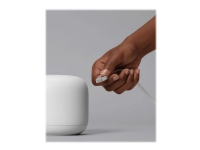 Google Nest Wifi - Wi-Fi-system (ruter, 2 utvidere) - inntil 300 kvm - maske - GigE - 802.11a/b/g/n/ac - Dobbeltbånd