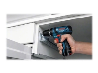 Bosch GSB Professional 12V-15 - Hammerbor/driver - trådløs - 2 hastigheter 10 mm - 30 N·m - 2 batterier - 12 V