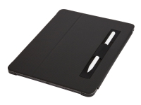Case Logic SnapView - Lommebok for nettbrett - termoplast-polyuretan (TPU) - svart - 12.9 - for Apple 12.9-inch iPad Pro (3. generasjon, 4. generasjon)