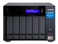 QNAP TVS-672XT - NAS-server - 6 brønner - SATA 6Gb/s - RAID 0, 1, 5, 6, 10, 50, JBOD - RAM 8 GB - Gigabit Ethernet / 10 Gigabit Ethernet / Thunderbolt 3 - iSCSI support