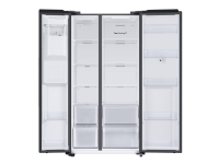 Samsung RS6HA8880B1 - Kjøleskap/fryser - side-ved-side med vannautomat, isdispenser - Wi-Fi - bredde: 91.2 cm - dybde: 71.6 cm - høyde: 178 cm - 614 liter - Klasse F - karbonsvart