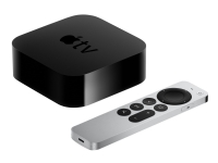 Apple TV 4K - 2. generasjon - AV-spiller - 64 GB - 4K SUHD (2160p) - 60 fps - HDR - svart