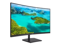 Philips E-line 241E1SC - LED-skjerm - kurvet - 24 (23.6 synlig) - 1920 x 1080 Full HD (1080p) @ 75 Hz - VA - 240 cd/m² - 3000:1 - 4 ms - HDMI, VGA - teksturert svart