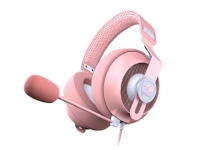 COUGAR PHONTUM S - Headset - full størrelse - kabling - 3,5 mm jack - Rosa