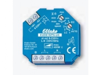 Eltako EUD61NPN-UC, Dimmer og bryter, Monterbar, Blå, Hvit, 400 W