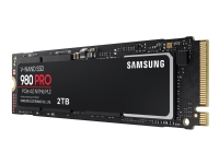 Samsung 980 PRO MZ-V8P2T0BW - Solid State Drive - kryptert - 2 TB - intern - M.2 2280 - PCI Express 4.0 x4 (NVMe) - buffer: 2 GB - 256-bit AES - TCG Opal Encryption