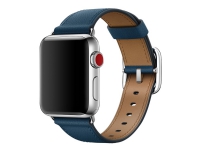 Apple 38mm Classic Buckle - Klokkestropp for smart armbåndsur - 130 - 195 mm - kosmosblå - for Watch (38 mm, 40 mm, 41 mm)