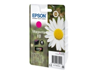 Epson 18 - 3.3 ml - magenta - original - blære med RF/lyd-alarm - blekkpatron - for Expression Home XP-212, 215, 225, 312, 315, 322, 325, 412, 415, 422, 425