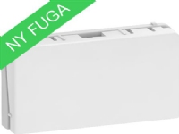 LAURITZ KNUDSEN FUGA 0,5 modul blænddæksel, hvid.