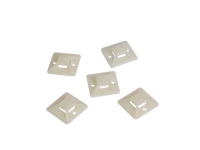 LogiLink KAB0042, Beige, ABS syntetisk, 100 stykker, 20 mm, 20 mm, 70 g