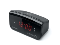 Muse M-12CR, Klokke, Digitalt, FM, 87,5 - 108 MHz, LED, 1,52 cm (0.6)