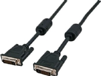 EFB NORDIC DVI monitorkabel Dual Link 24+1 AWG30 længde 3 meter, sort