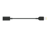 Lenovo USB-C to Slim-tip Cable Adapter - Strømkoblingsadapter - USB-C hunn til strøm hann - for ThinkBook 14 15 ThinkPad E490 V130-14 V130-15 V15 G2 ITL V330-14 Yoga 730-15